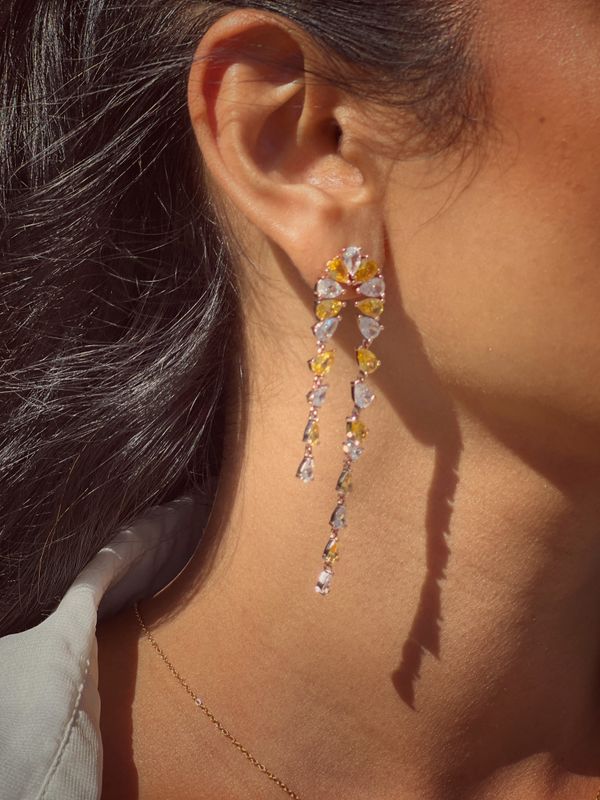 Arun Golden Earrings 